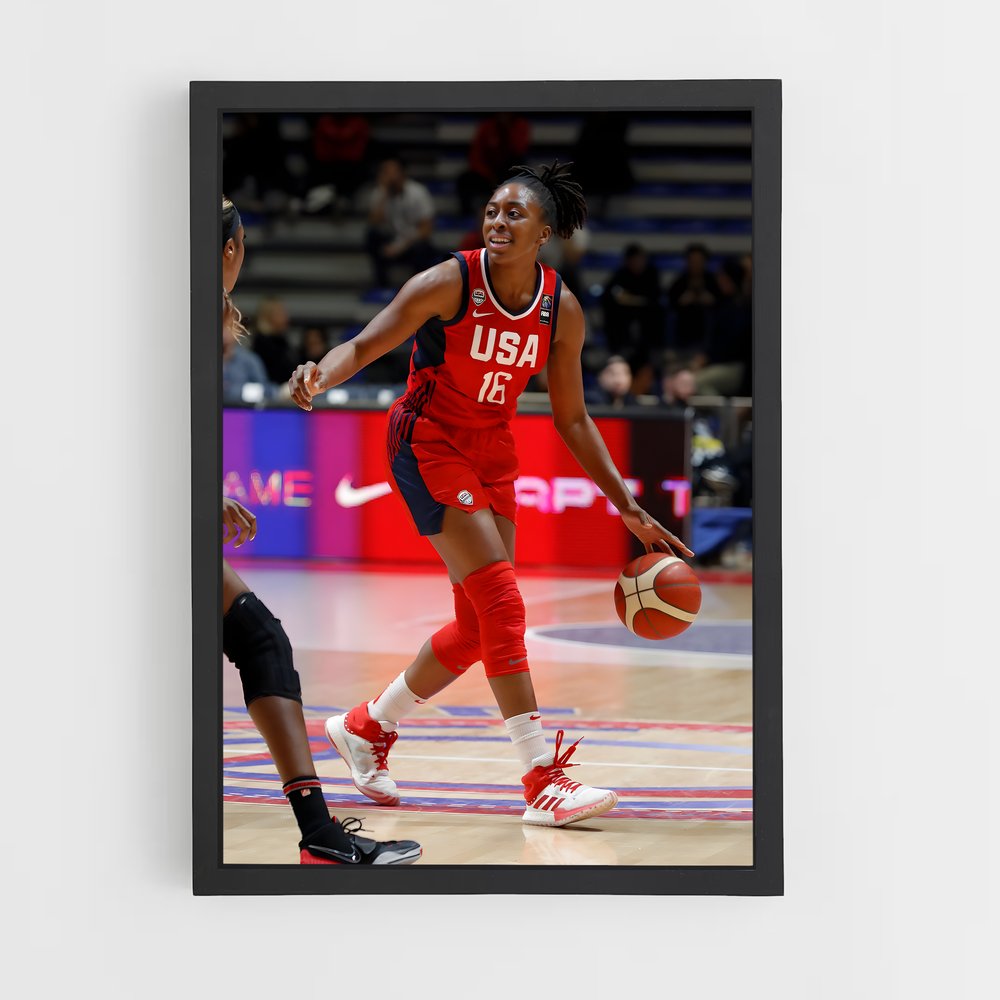 Poster Nneka de ogwumike – affiche Basketball (vue 2)